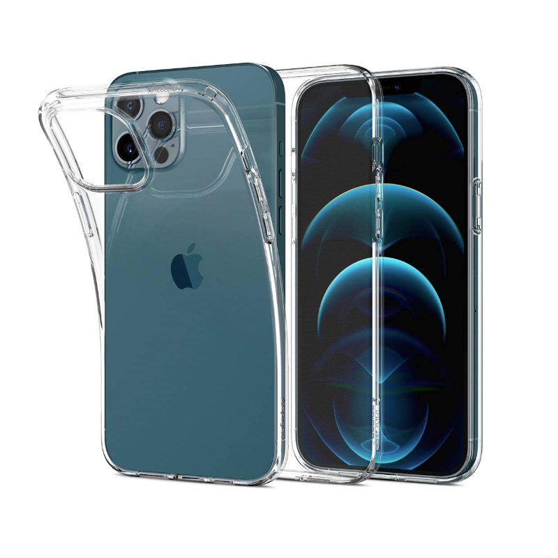 Spigen Funda Liquid Crystal iPhone 13 Pro Max Transparente