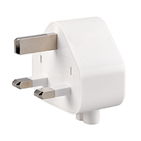 Programa de recogida del adaptador del enchufe de CA de tres clavijas de Apple